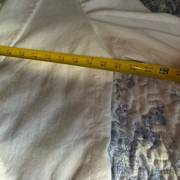 Zara Women's Cream Blazer with Striped Lining - Picture 7 of 9